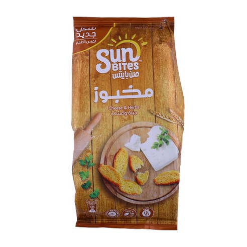 Sunbites Bread Bites Cheese & Herbs 50g - Available at Alosra Online Supermarket