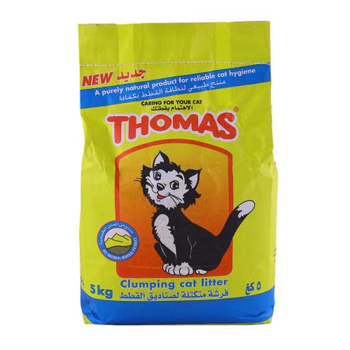 Thomas Clumping Cat Litter [Large Size] 5Kg - Available at Alosra Online Supermarket