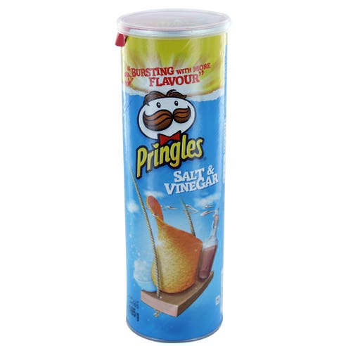 Pringles Salt & Vinegar 165g - Available at Alosra Online Supermarket