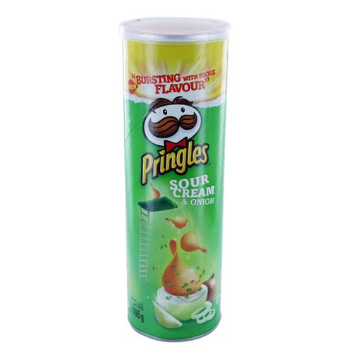 Pringles Sour Cream & Onion 165g - Available at Alosra Online Supermarket
