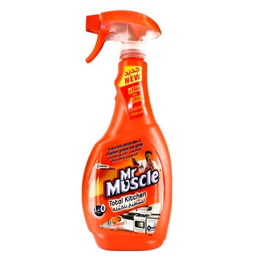 Mr Muscle Total Kitchen Cleaner Orange 500ml - Available at Alosra Online Supermarket