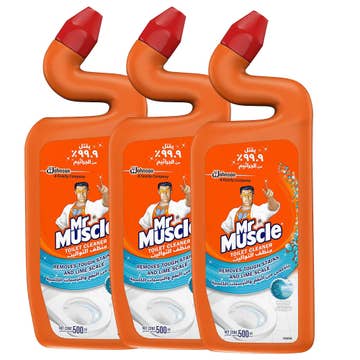 Mr. Muscle Marine Ocean Toilet Cleaner 3x500ml [Special Offer]