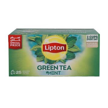 Lipton Green Tea Mint 25x1.3g [Special Offer] 