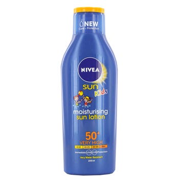 Nivea Sun Kids Moisturising Sun Lotion Spf 50 200ml - Available at Alosra Online Supermarket