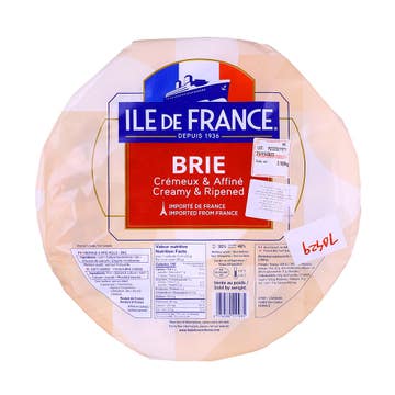 Ile De France Brie Cheese 3.18Kg - Available at Alosra Online Supermarket