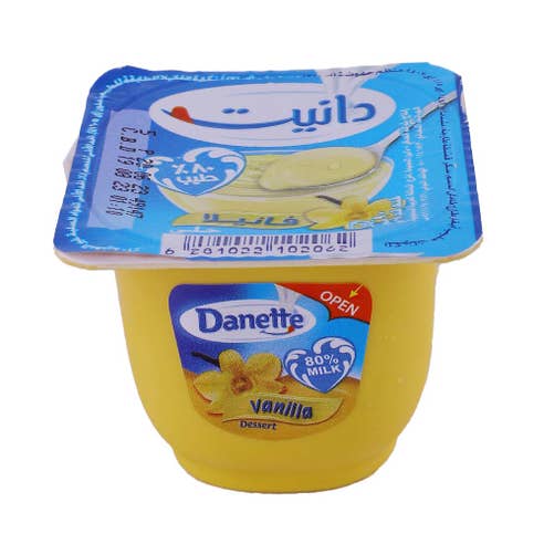 Danette Vanilla Dessert 90g - Available at Alosra Online Supermarket