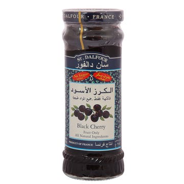 St. Dalfour Black Cherry Fruit Spread 284g - Available at Alosra Online Supermarket