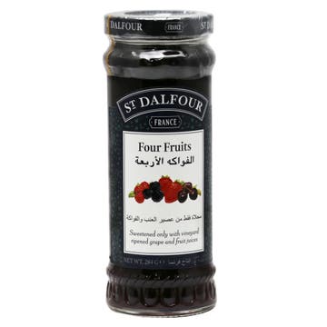 St. Dalfour Four Fruits Spread 284g - Available at Alosra Online Supermarket