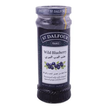 St. Dalfour Wild Blueberry Fruit Spread 284g - Available at Alosra Online Supermarket