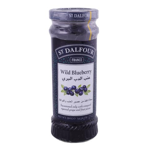 St. Dalfour Wild Blueberry Fruit Spread 284g - Available at Alosra Online Supermarket