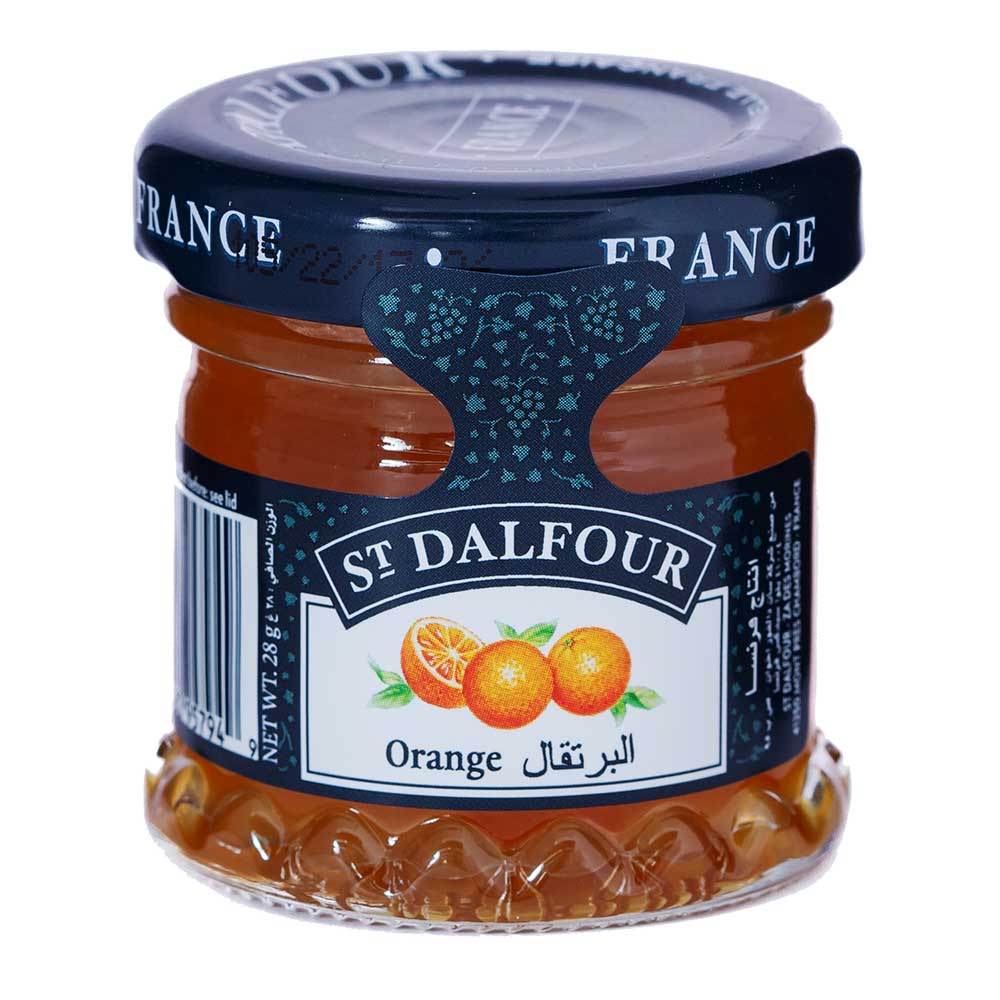St. Dalfour Oranges with Peels Jam Jar 28g - Available at Alosra Online Supermarket