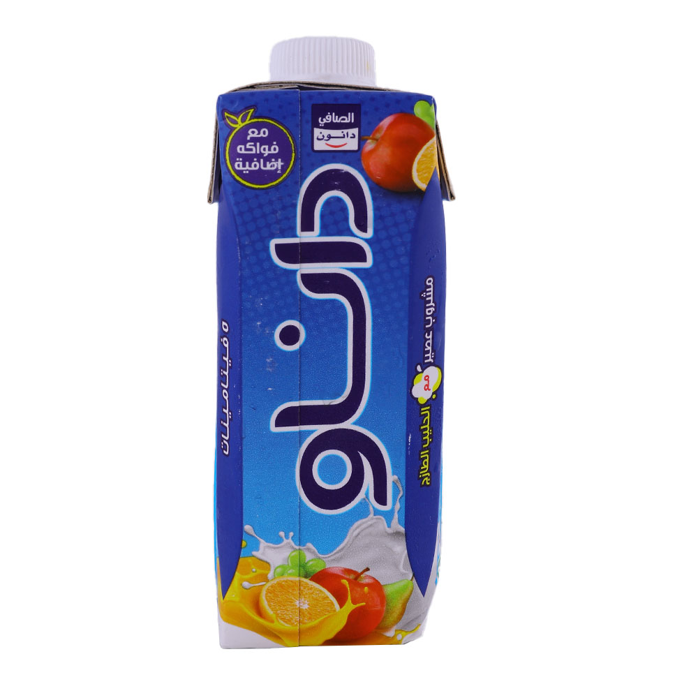 Danao 5 Vitamins Juice Milk Drink180ml back image