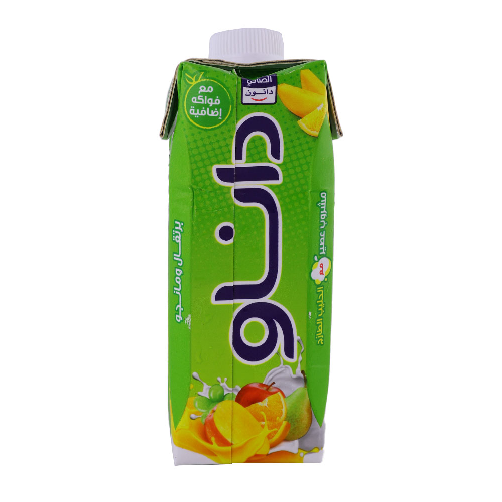 Danao Orange & Mango Juice MIlk Drink 180ml back image