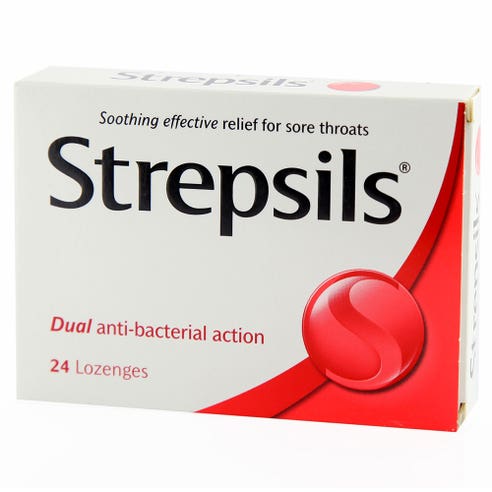 Strepsils Dual Anti Bacterial Action 24 Lozenges - Available at Alosra Online Supermarket