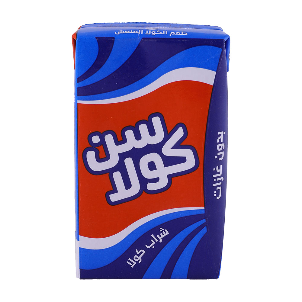 Suncola Cola Flavoured Drink 250ml back image