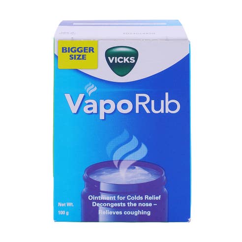 Vicks VapoRub Colds Relief 100g - Available at Alosra Online Supermarket