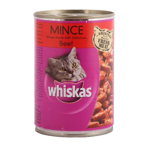 Whiskas Original Minced Beef Cat Food 400g - Available at Alosra Online Supermarket