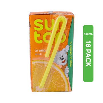 Suntop Orange Juice Drink 18x125ml