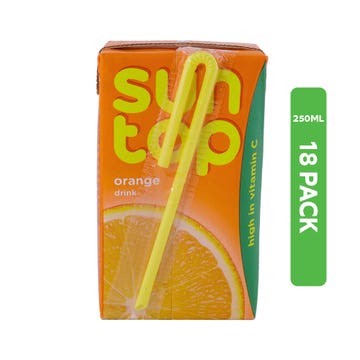 Suntop Orange Juice Drink 18x250ml