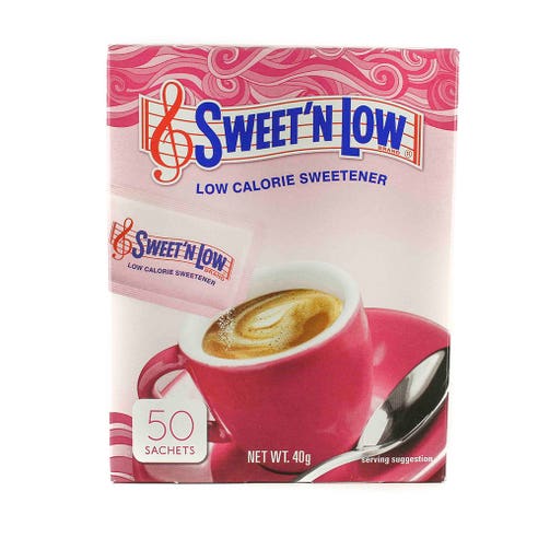 Sweet 'N Low Calorie Sweetener 50 Sachets 40g - Available at Alosra Online Supermarket