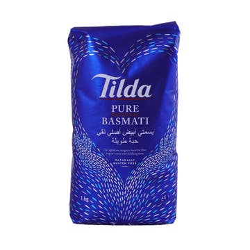 Tilda Basmati Rice 1kg - Available at Alosra Online Supermarket
