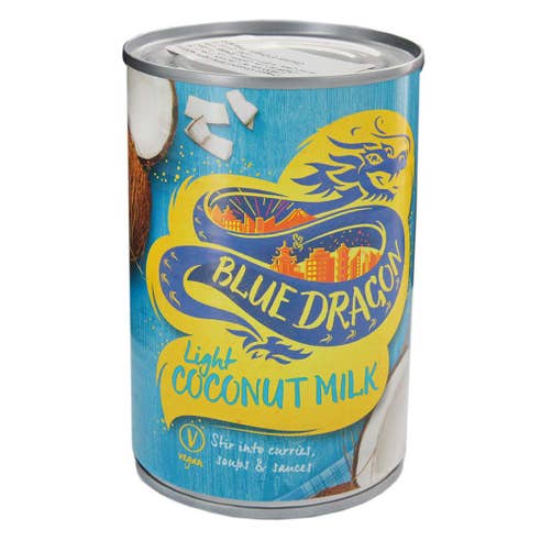 Blue Dragon Light Coconut Milk 400ml - Available at Alosra Online Supermarket