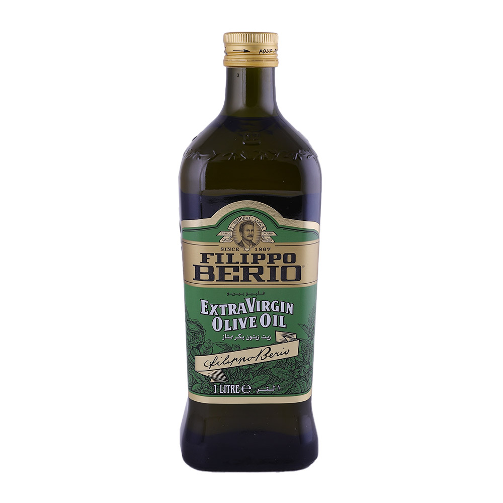 Filippo Berio Extra Virgin Olive Oil Bottle 1L - Available at Alosra Online Supermarket