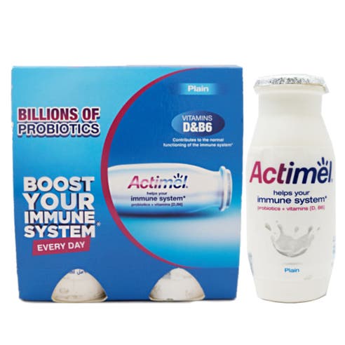 Actimel Classic Dairy Drink 93ml [4 Pack] - Available at Alosra Online Supermarket