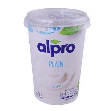 Alpro Simply Plain Yogurt 500g - Available at Alosra Online Supermarket