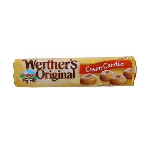 Storck Werther's Original Cream Candies 50g - Available at Alosra Online Supermarket