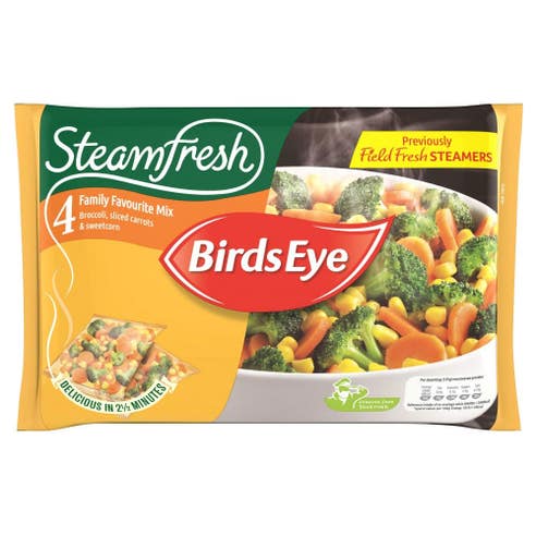 Birds Eye Steamfresh Family Favourite Mix Bags 540g - Available at Alosra Online Supermarket