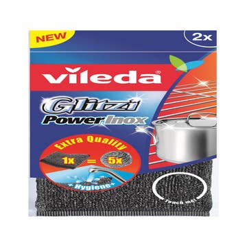 Vileda Glitzi Power Inox Cleaning Pad - Available at Alosra Online Supermarket