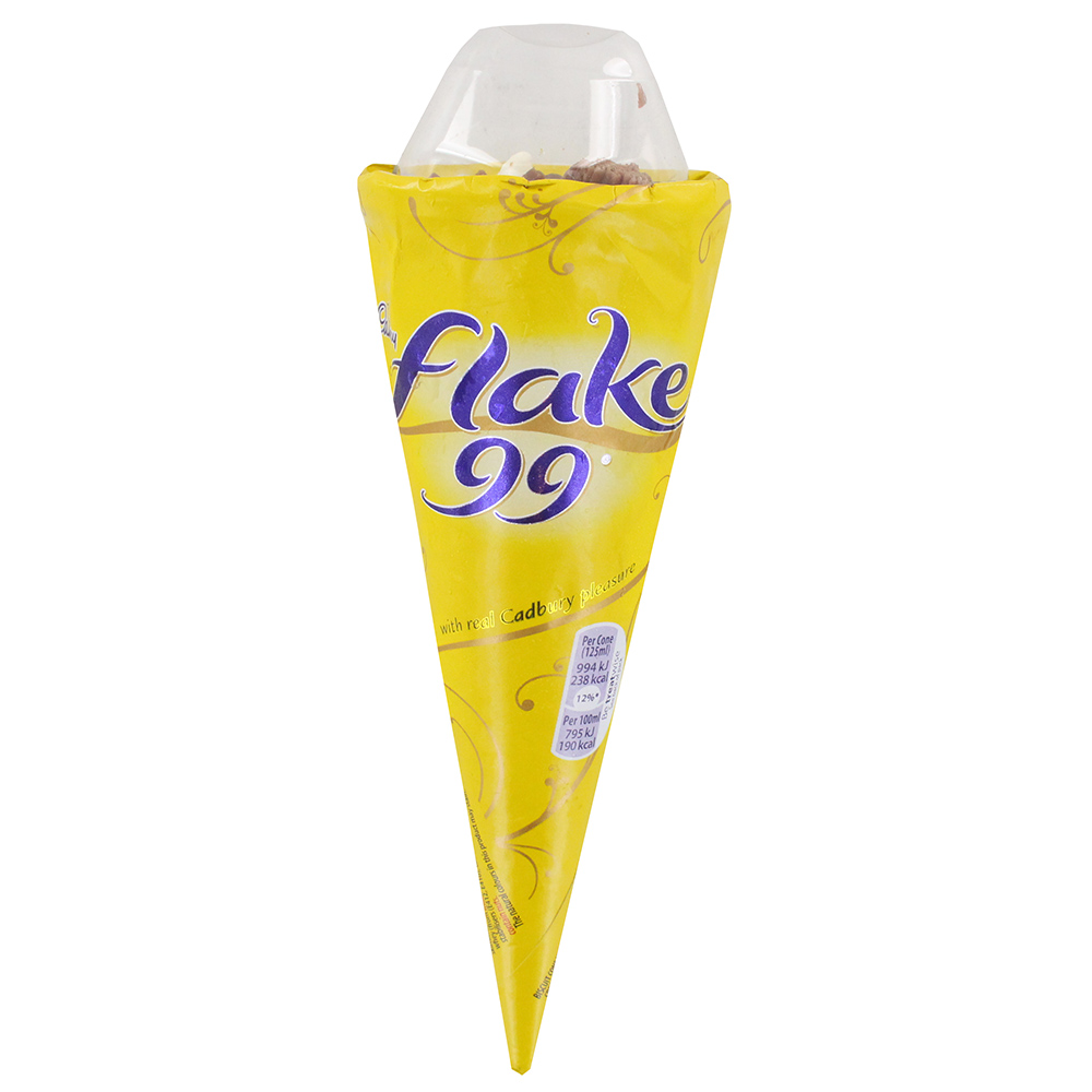 Cadbury Flake 99 Ice Cream Cone 125ml - Available at Alosra Online Supermarket