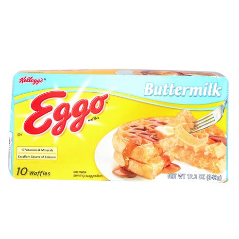 Kellogg's Eggo Buttermilk Waffles [10 Pack] - Available at Alosra Online Supermarket