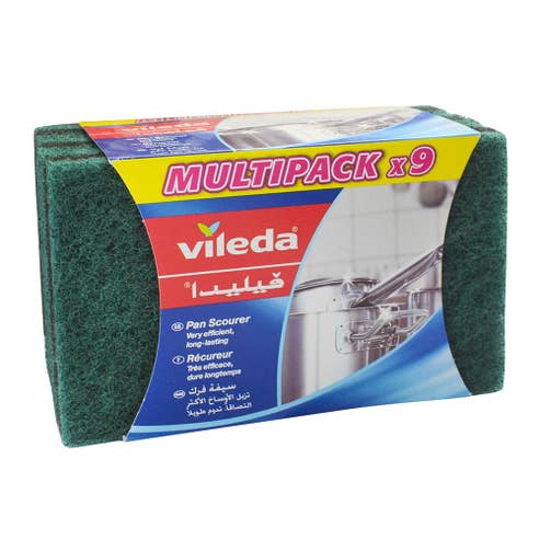 Vileda Handy Scouring Pad [9 Pack] - Available at Alosra Online Supermarket