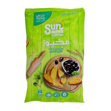 Twistos Sunbites Olive & Oregano Bread Bites 50g - Available at Alosra Online Supermarket