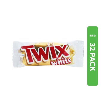 Twix White Twin Chocolate Bar 32x45g