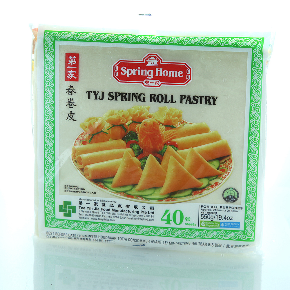Spring Home TYJ Spring Roll Pastry 550g [2 Pack] [Special Offer] 