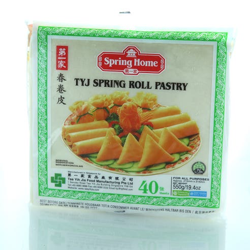 Spring Home TYJ Spring Roll Pastry 550g [2 Pack] [Special Offer] 