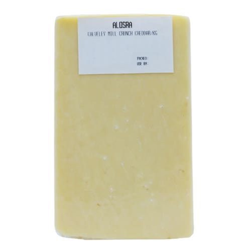 Calveley Mill Crunch Cheddar [Per Kg] - Available at Alosra Online Supermarket