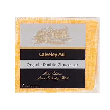 Calveley Mill Organic Double Gloucester 200g - Available at Alosra Online Supermarket