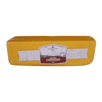 Singletons & Co Mature Red Cheddar Cheese [Per Kg]