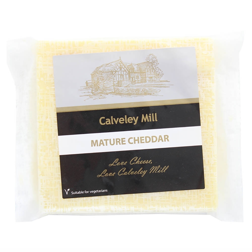 Calveley Mill White Mature Cheddar 200g - Available at Alosra Online Supermarket