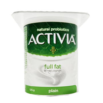 Activia Full Fat Stirred Yogurt 125g - Available at Alosra Online Supermarket