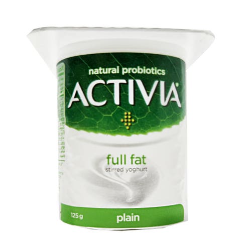 Activia Full Fat Stirred Yogurt 125g - Available at Alosra Online Supermarket