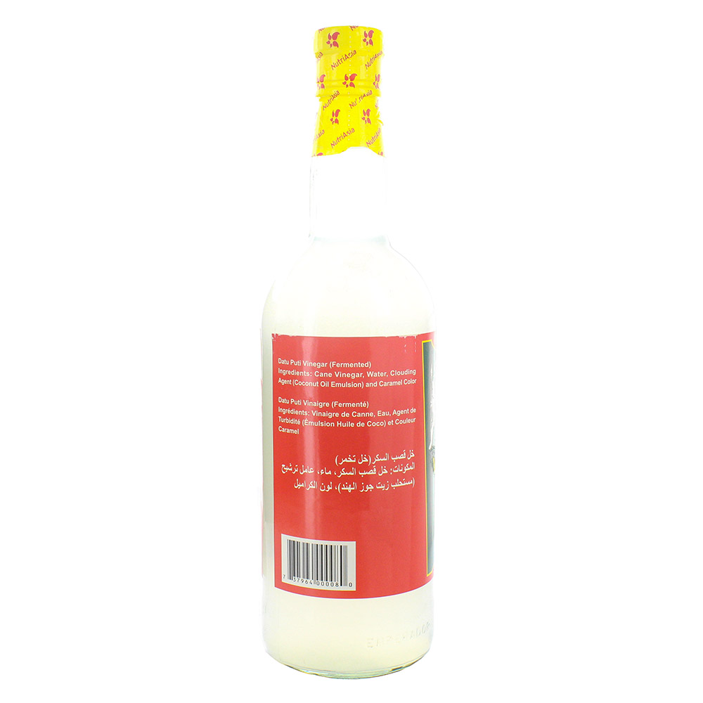 Datu Puti Vinegar 750ml- Product ingredients image