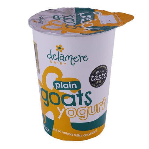 Delamere Dairy Plain Goats Yogurt 350g - Available at Alosra Online Supermarket
