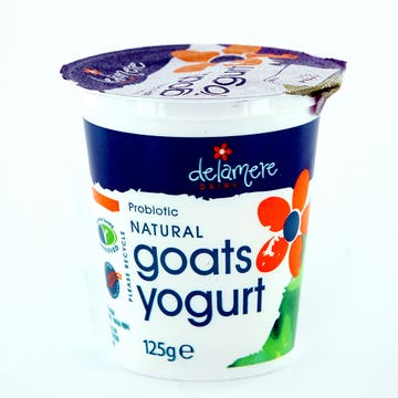 Delamere Probiotic Natural Goats Yogurt 125g - Available at Alosra Online Supermarket