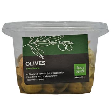 Green Olives Salgeni With Oil