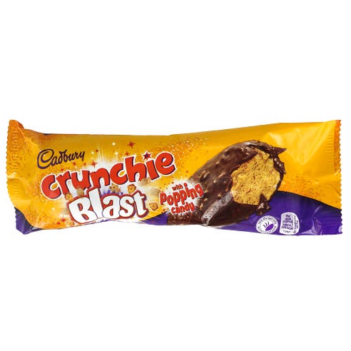 Cadbury Crunchie Blast Stick Ice Cream 100ml - Available at Alosra Online Supermarket